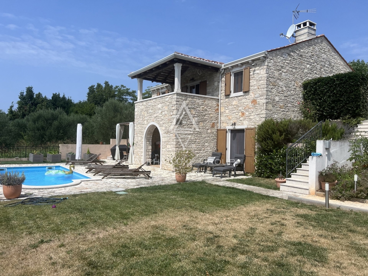 Istria, Buje – Splendida villa con piscina e vista panoramica