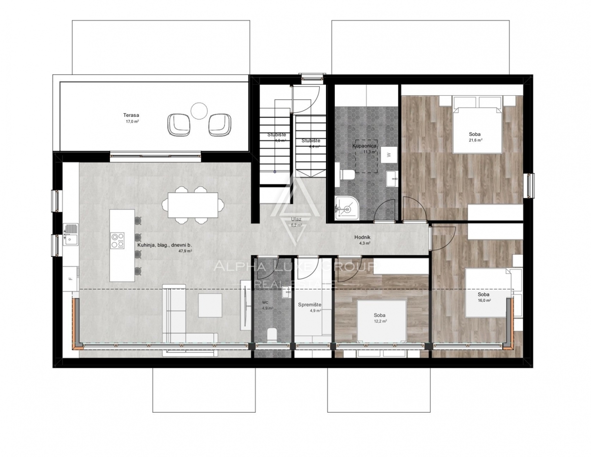 Poreč - Appartamento moderno al piano terra con giardino, vicino al mare