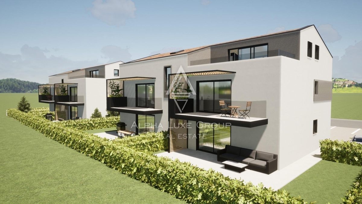 Poreč - Appartamento moderno al piano terra con giardino, vicino al mare