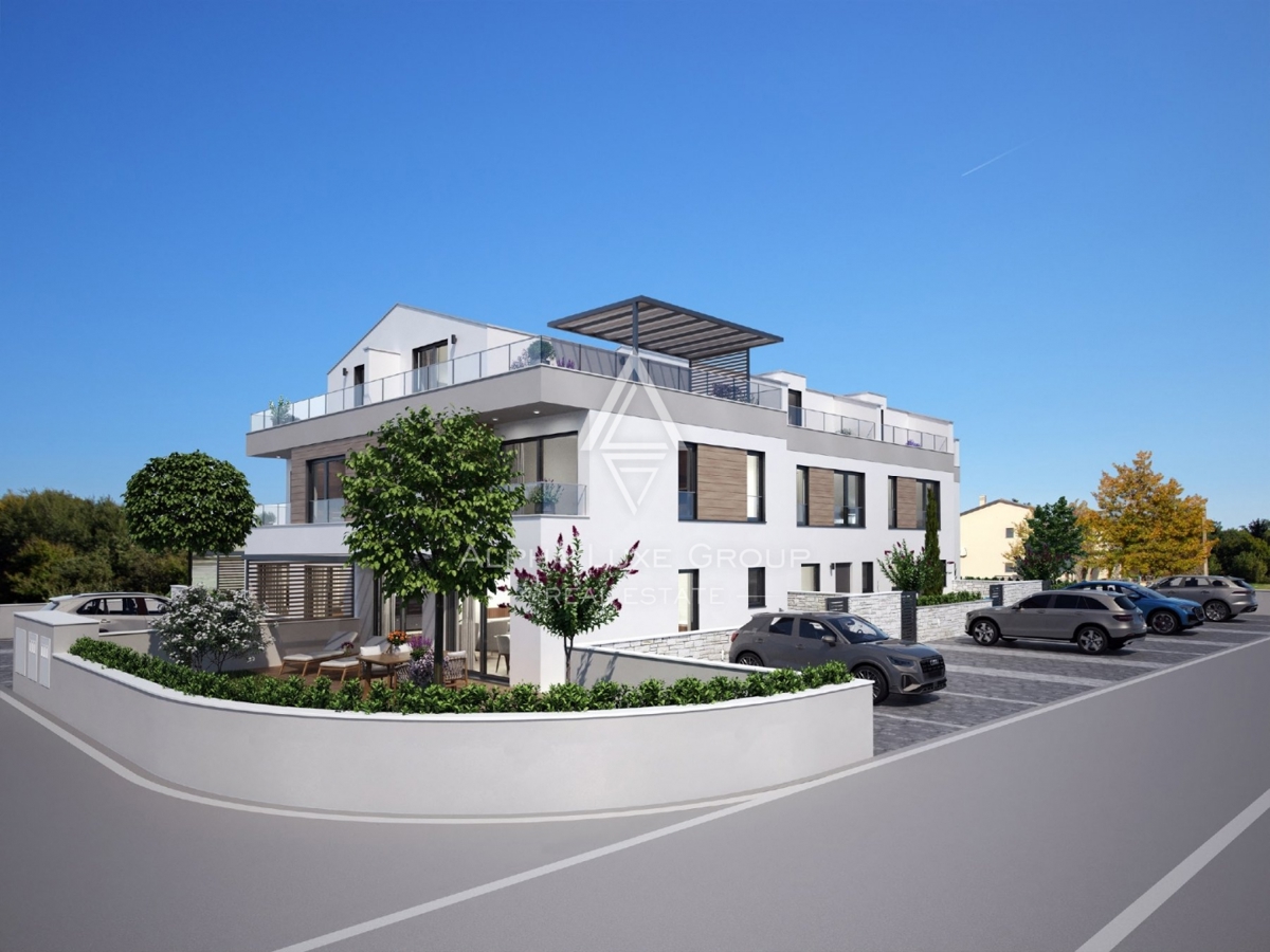 Poreč - Nuova casa a schiera vicino al mare in vendita
