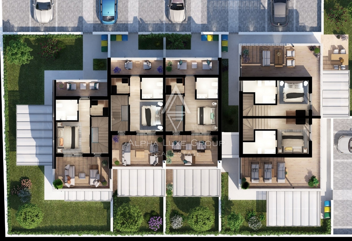Poreč - Nuova casa a schiera vicino al mare in vendita