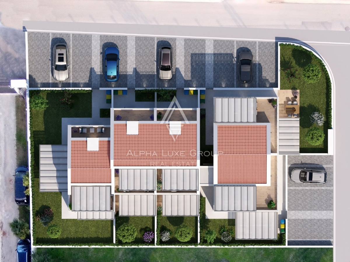 Poreč - Nuova casa a schiera vicino al mare in vendita