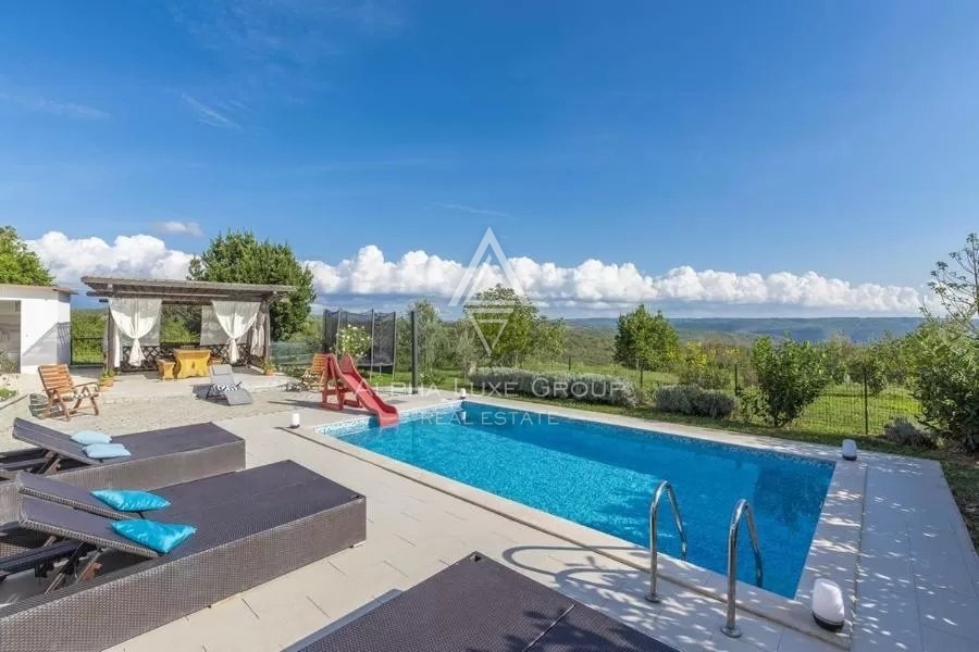 Brtongila, Istria - Residenza con Vista Panoramica