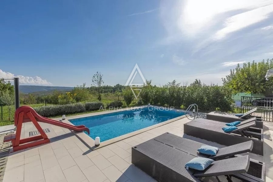 Brtongila, Istria - Residenza con Vista Panoramica