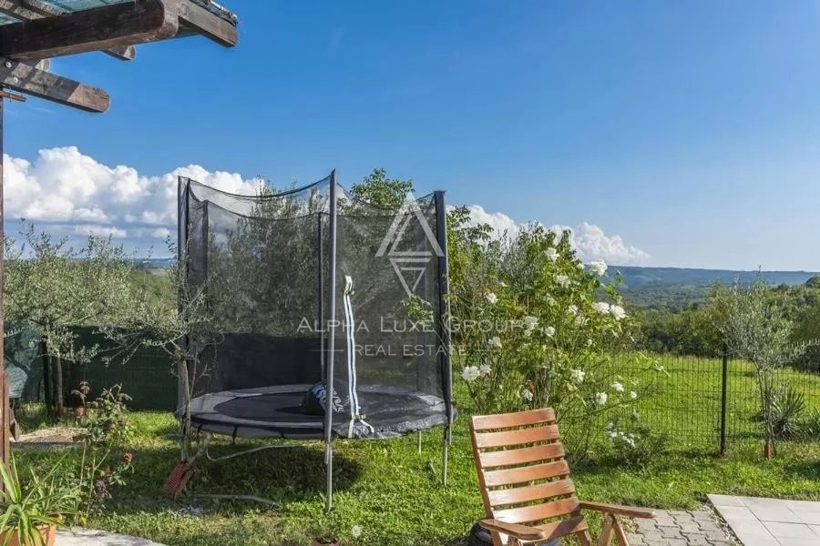 Brtongila, Istria - Residenza con Vista Panoramica