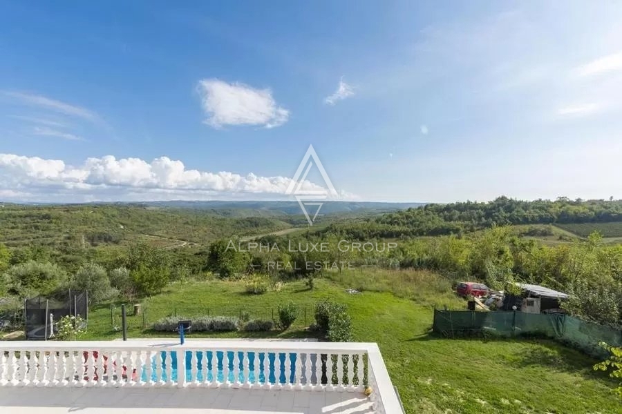 Brtongila, Istria - Residenza con Vista Panoramica