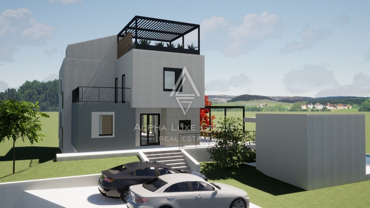 Villa moderna con piscina e vista mare, Istria, Parenzo