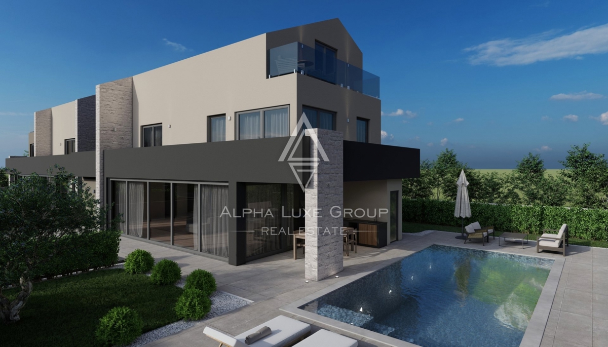 Poreč, Istria: Esclusiva nuova costruzione con vista mare