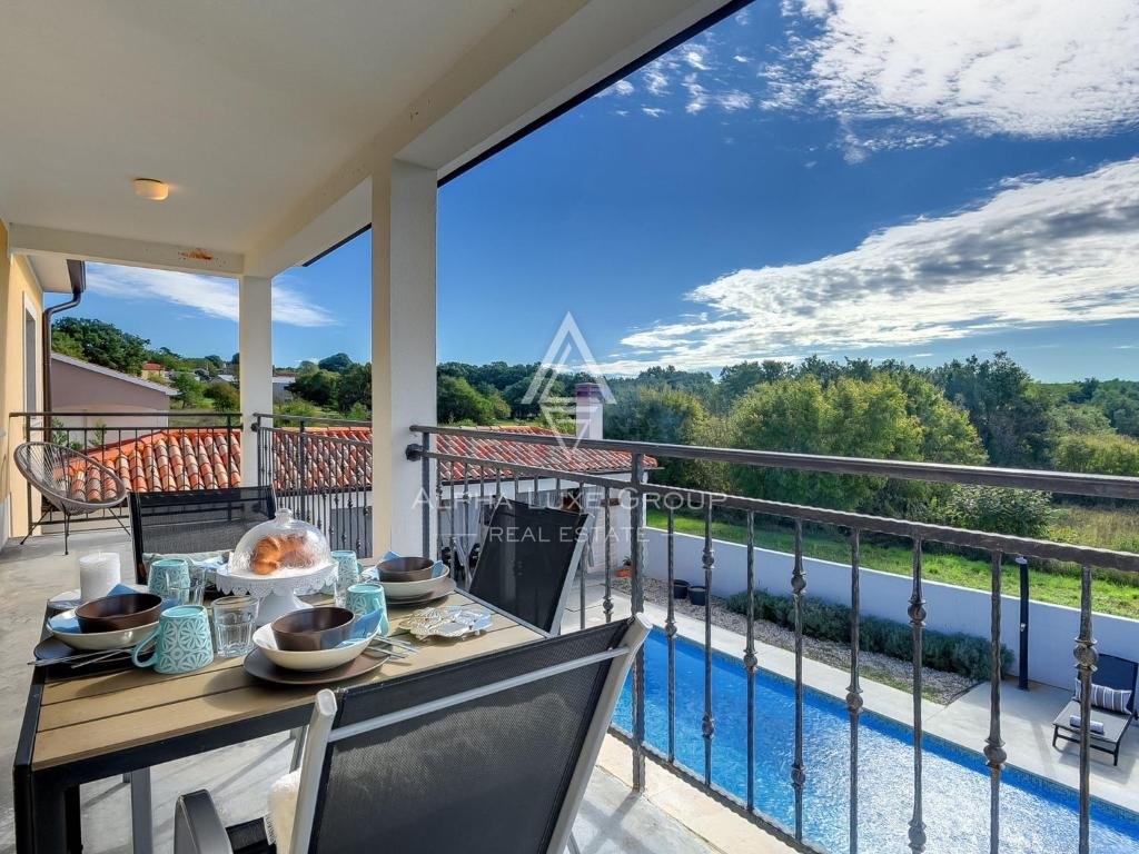 Casa indipendente con piscina e vista panoramica, Istria, Parenzo