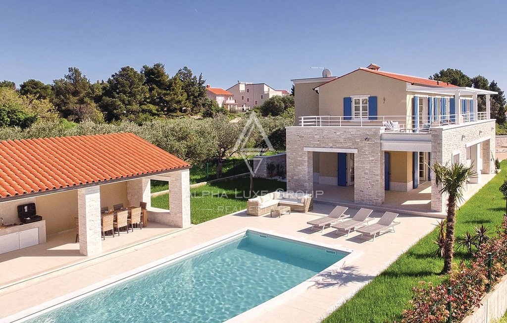 Casa di lusso con piscina e vista mare, Istria, Medulin