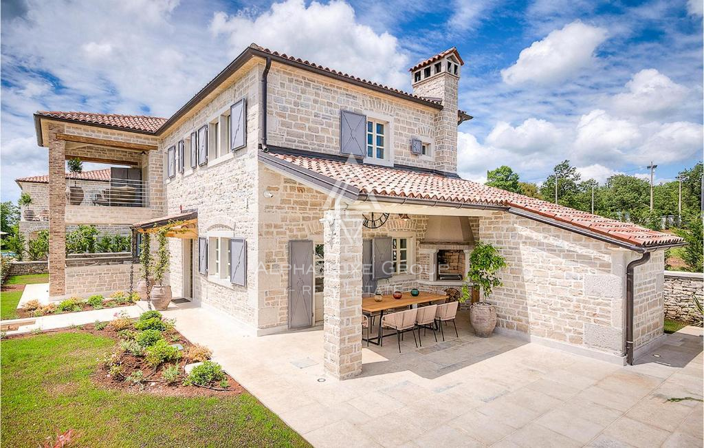 Kanfanar, Istria: Villa elegante con piscina e giardino