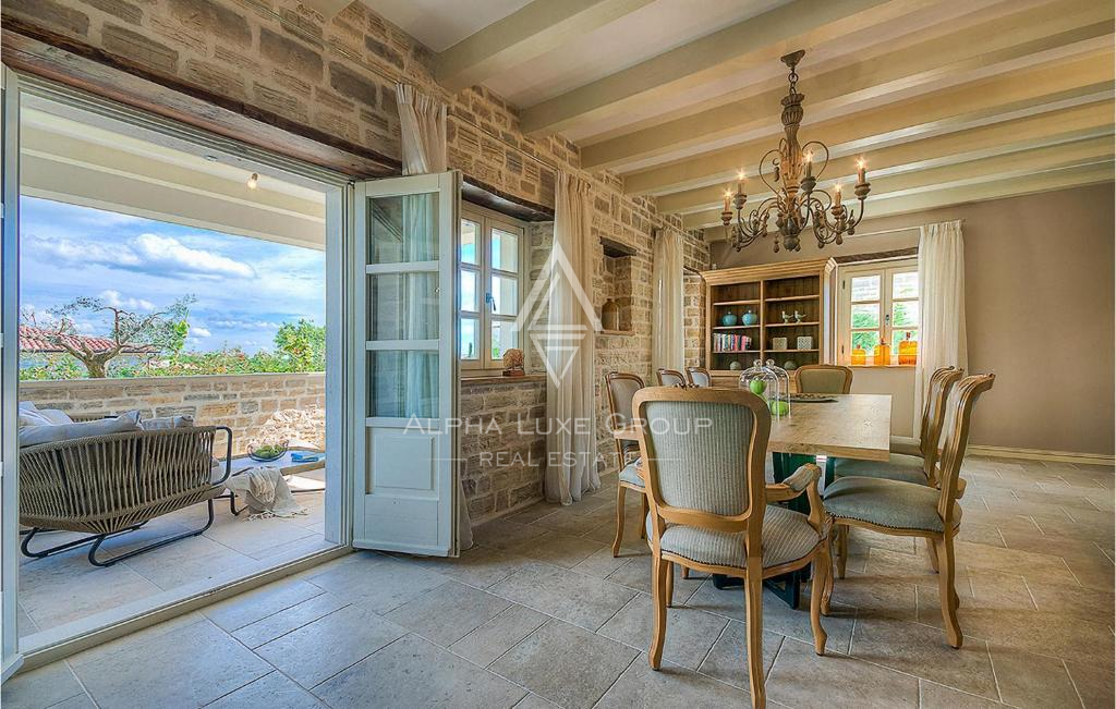 Kanfanar, Istria: Villa elegante con piscina e giardino