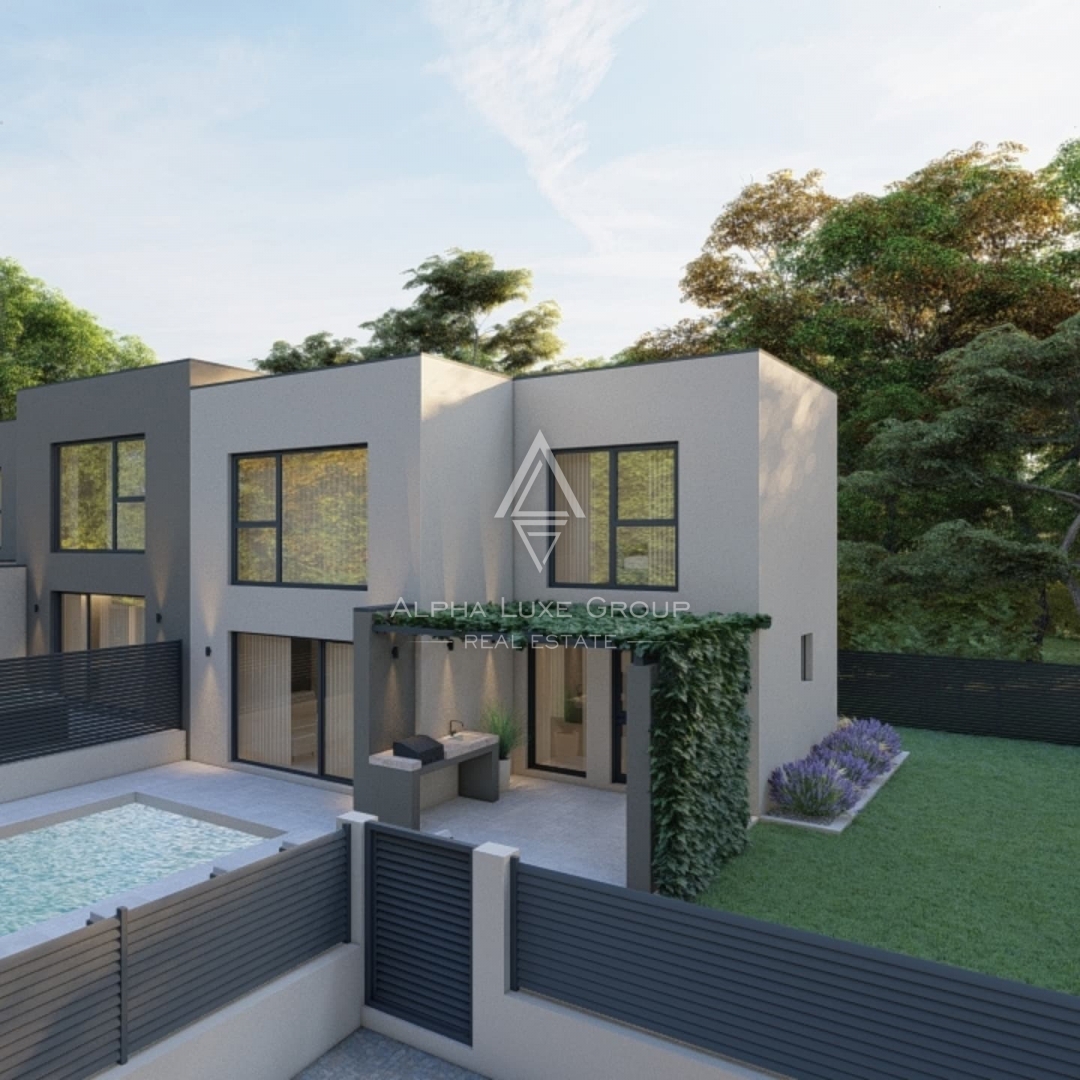 Novigrad, Istria – Casa a schiera moderna vicino al mare