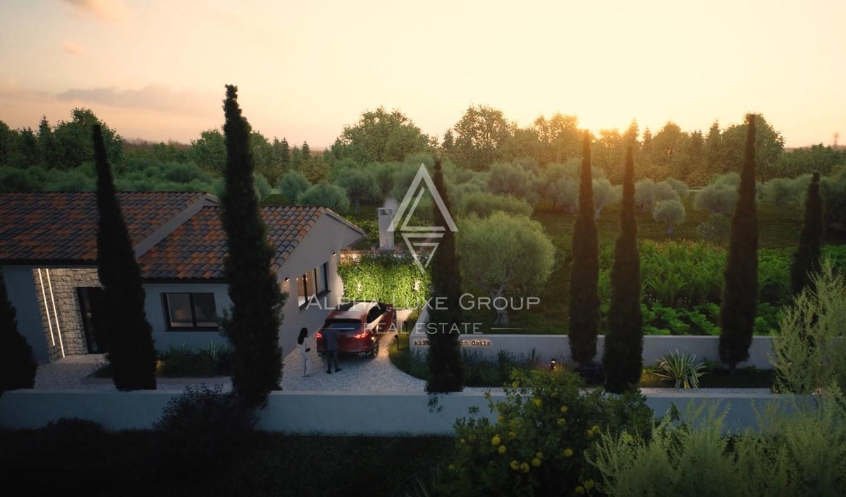 Kaštelir, Istria – Casa moderna p. terra in zona tranquilla