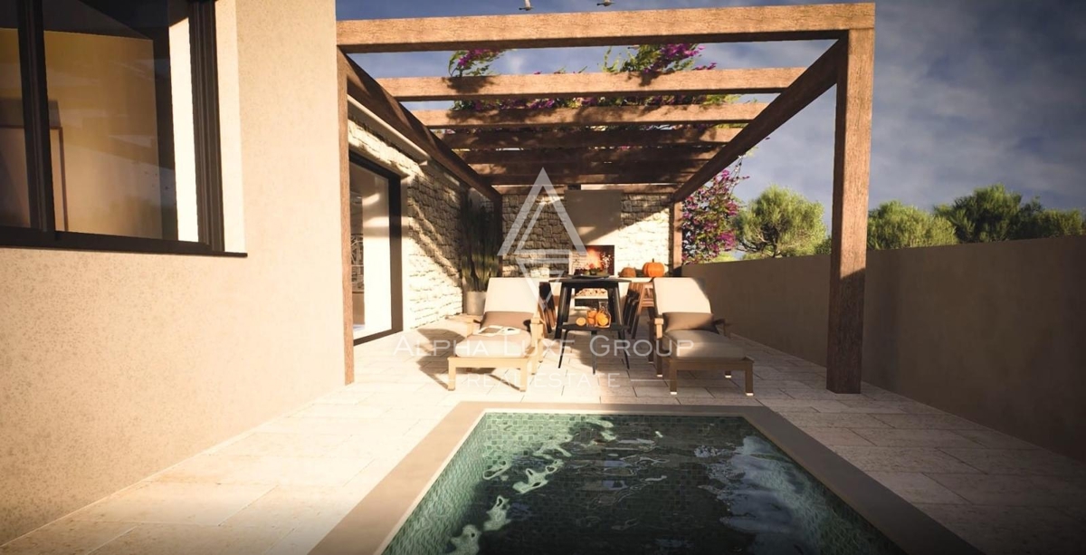 Kaštelir, Istria – Casa moderna p. terra in zona tranquilla