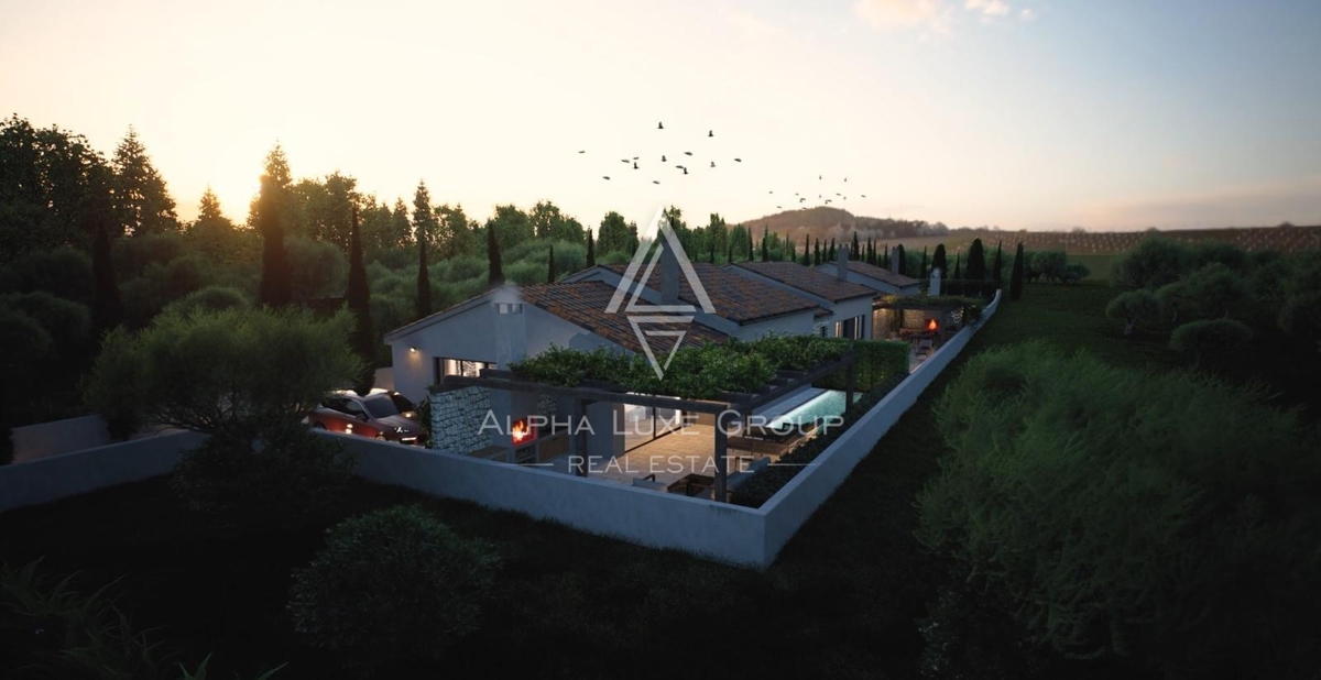 Kaštelir, Istria – Casa moderna p. terra in zona tranquilla