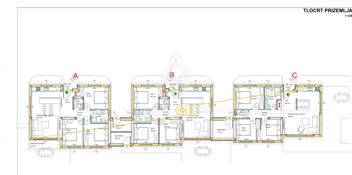 Kaštelir, Istria – Casa moderna p. terra in zona tranquilla