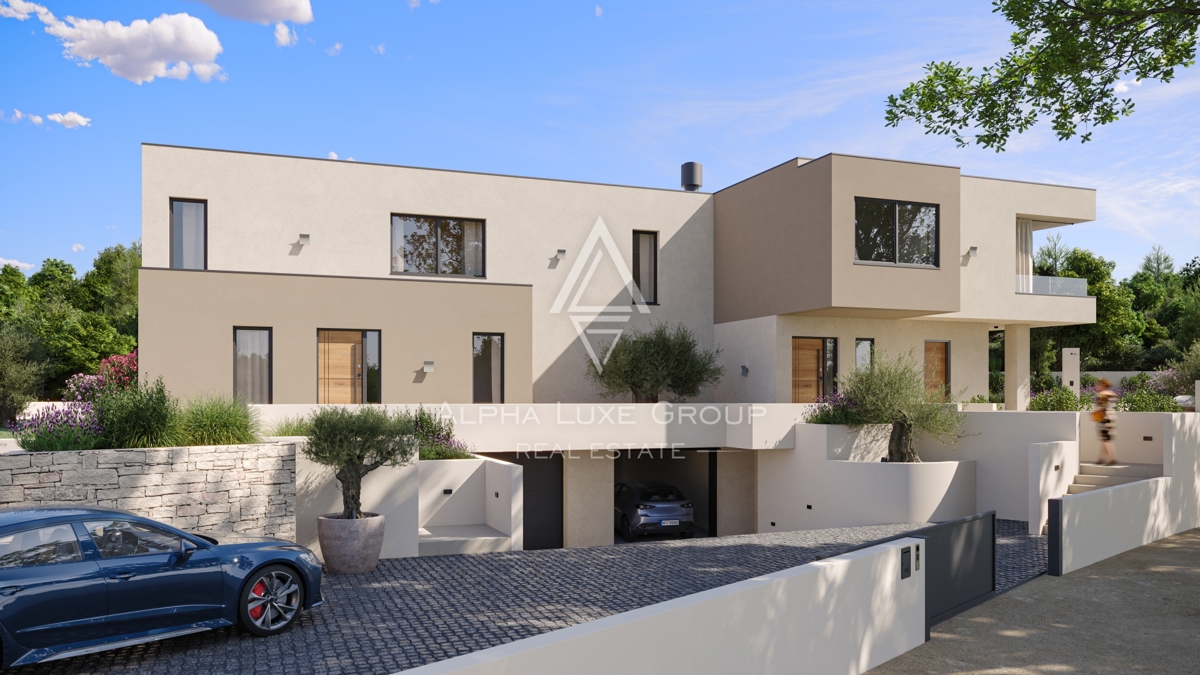 Rovinj, Istria – Villa elegante con piscina e garage vicino