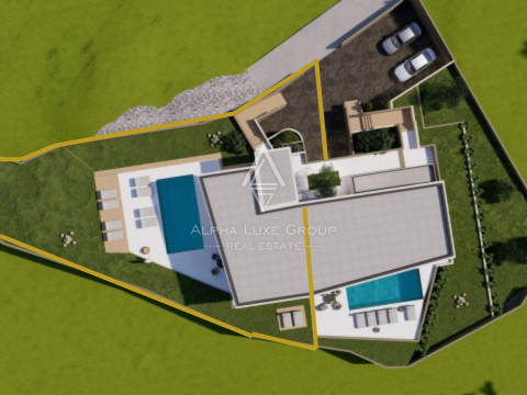Rovinj, Istria – Villa elegante con piscina e garage vicino
