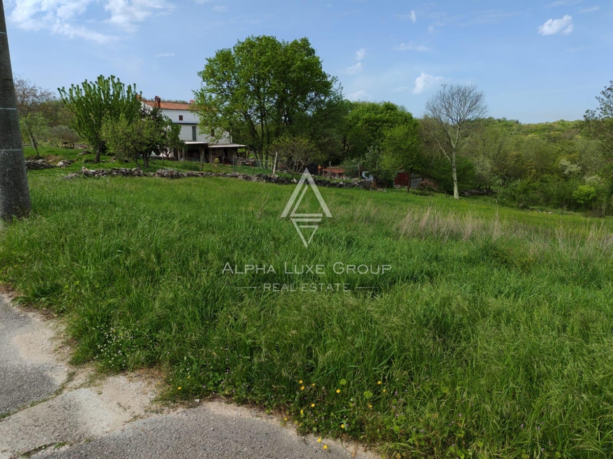 Istria, Buie: Terreno edificabile tranquillo vicino Umago