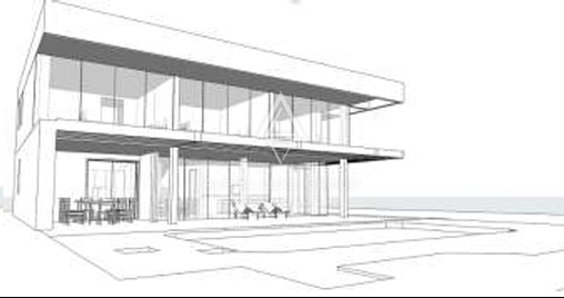 Skitača, Istria: Terreno edificabile con progetto villa