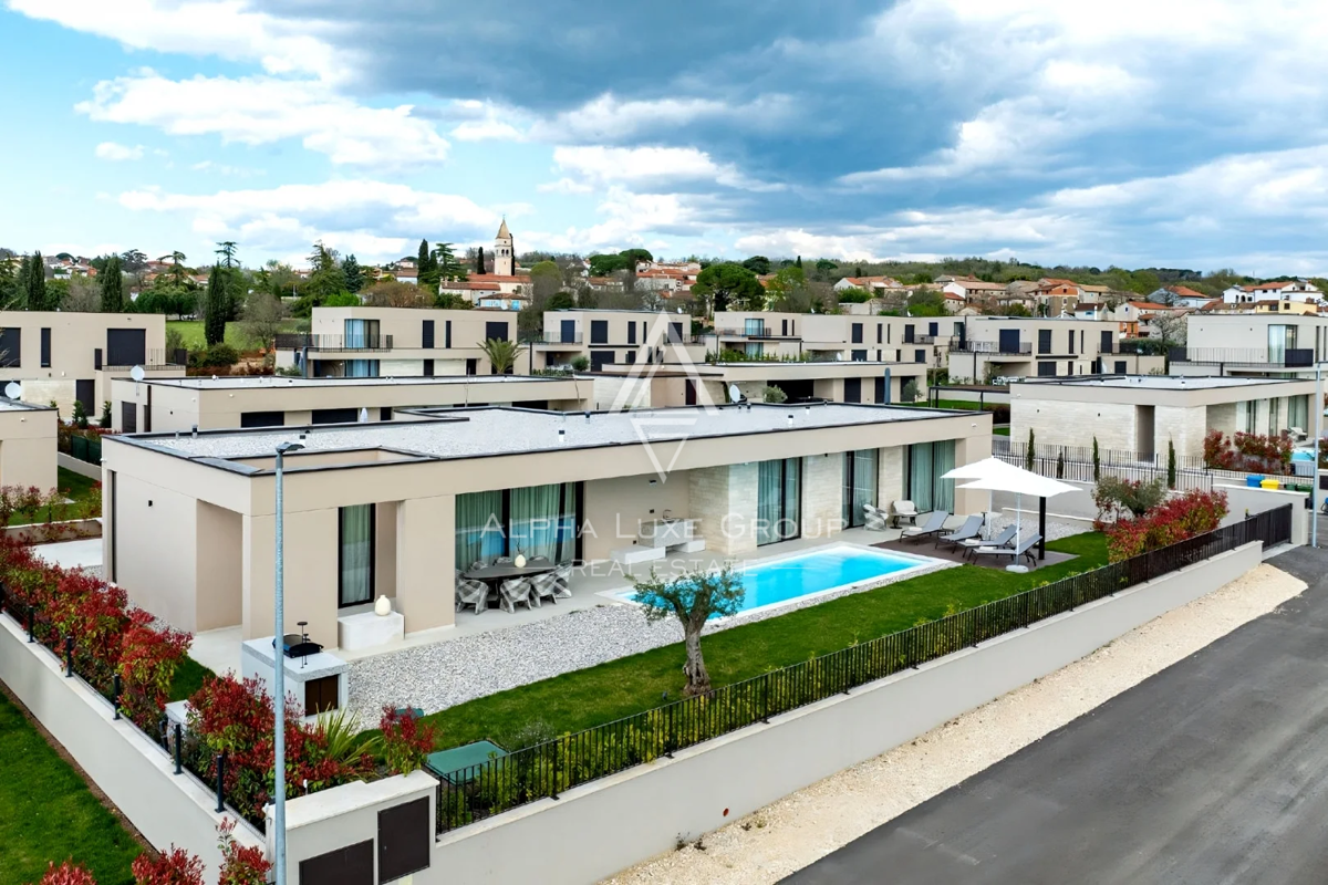 Istria, Poreč: Villa moderna con piscina e privacy
