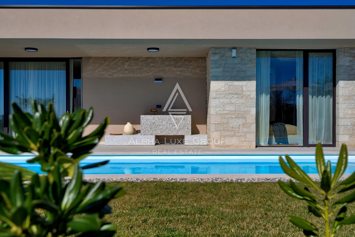 Istria, Poreč: Villa moderna con piscina e privacy