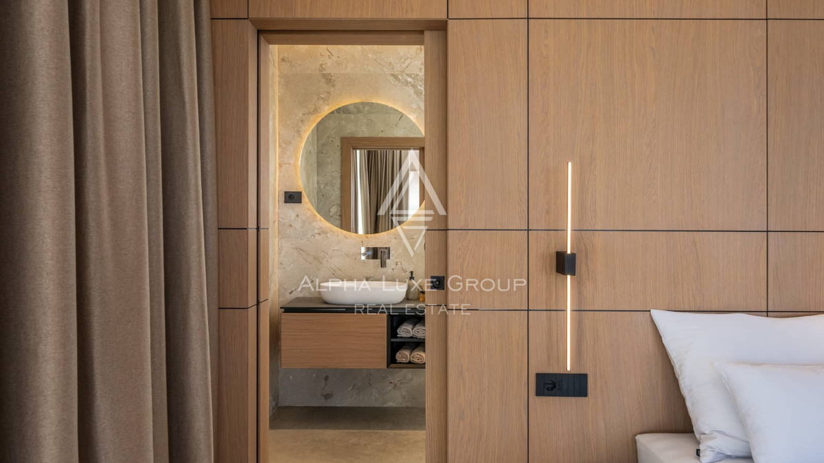 Istria, Krnica: Villa moderna con panorama mare