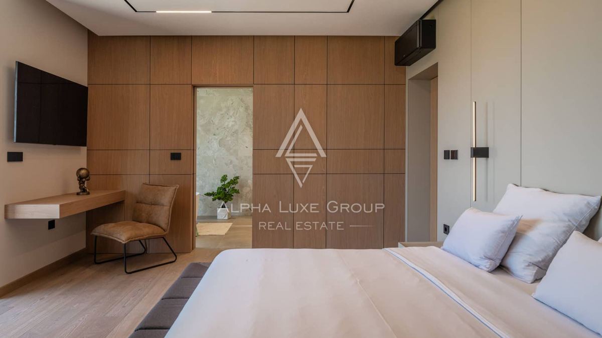 Istria, Krnica: Villa moderna con panorama mare