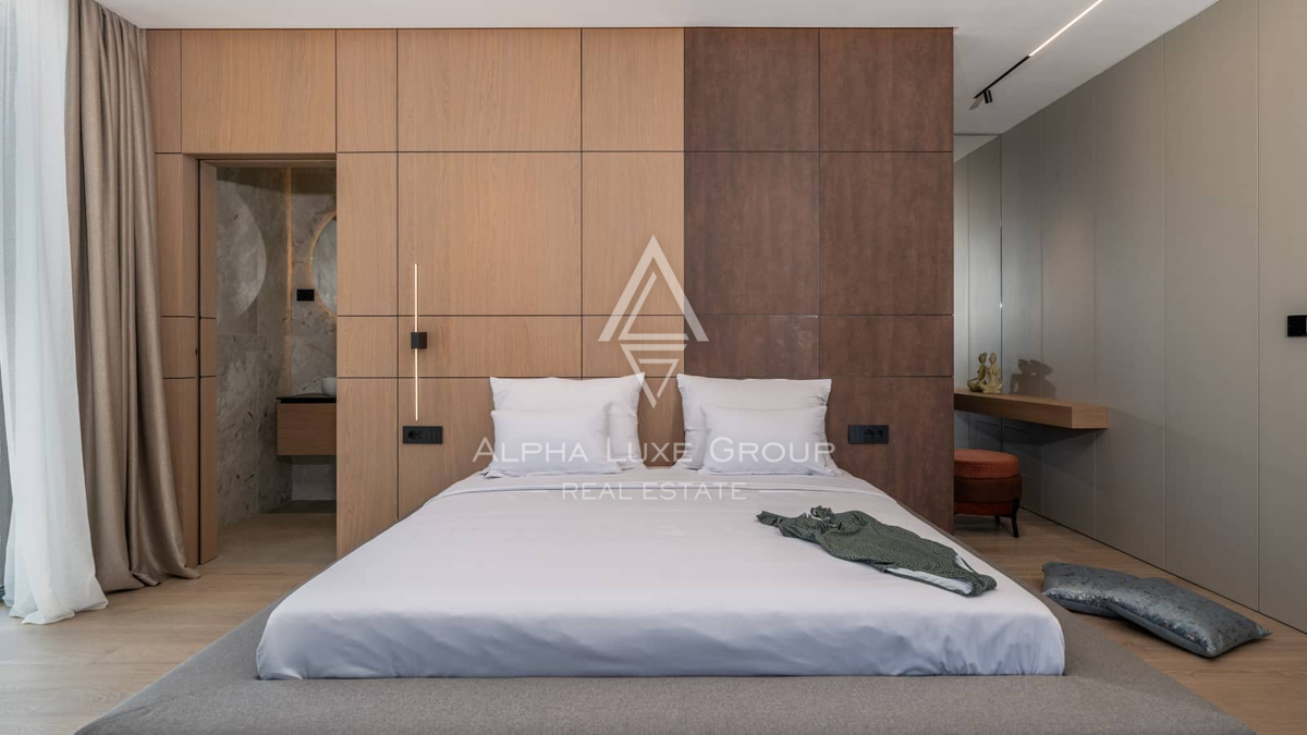 Istria, Krnica: Villa moderna con panorama mare