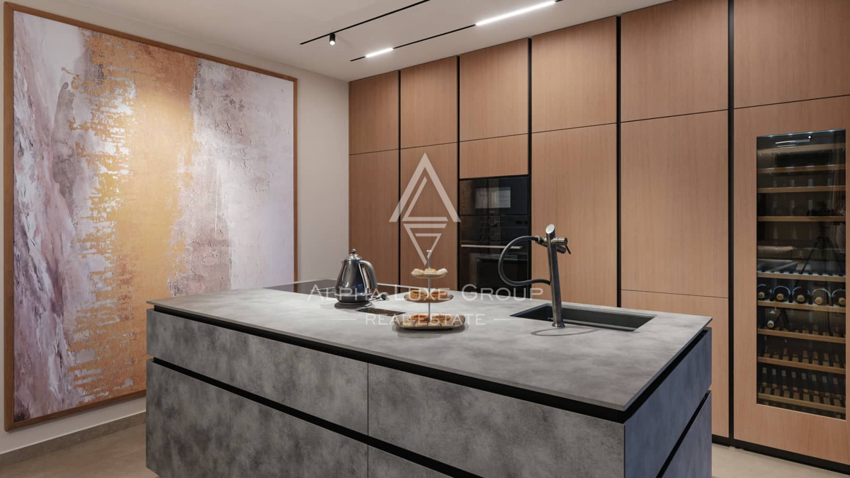 Istria, Krnica: Villa moderna con panorama mare