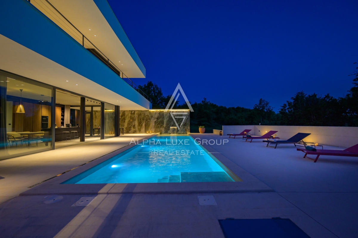 Istria, Grisignana: Villa di lusso con piscina