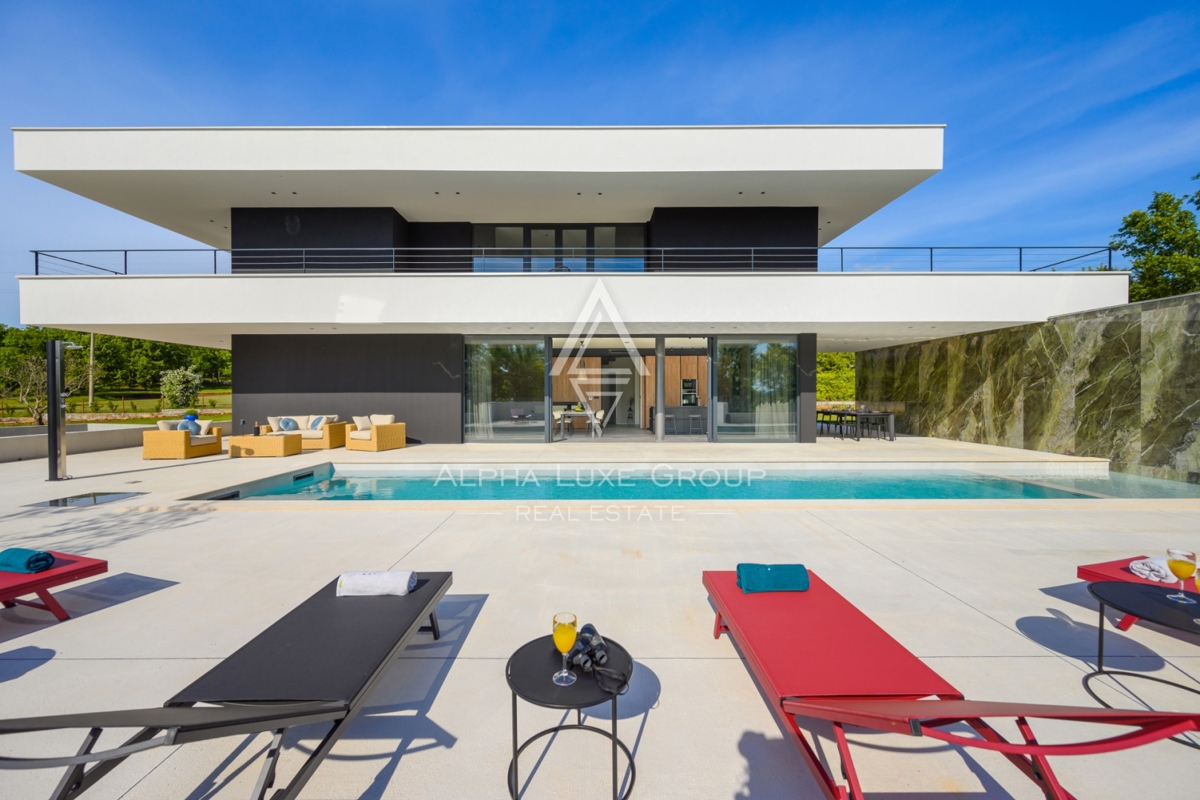Istria, Grisignana: Villa di lusso con piscina