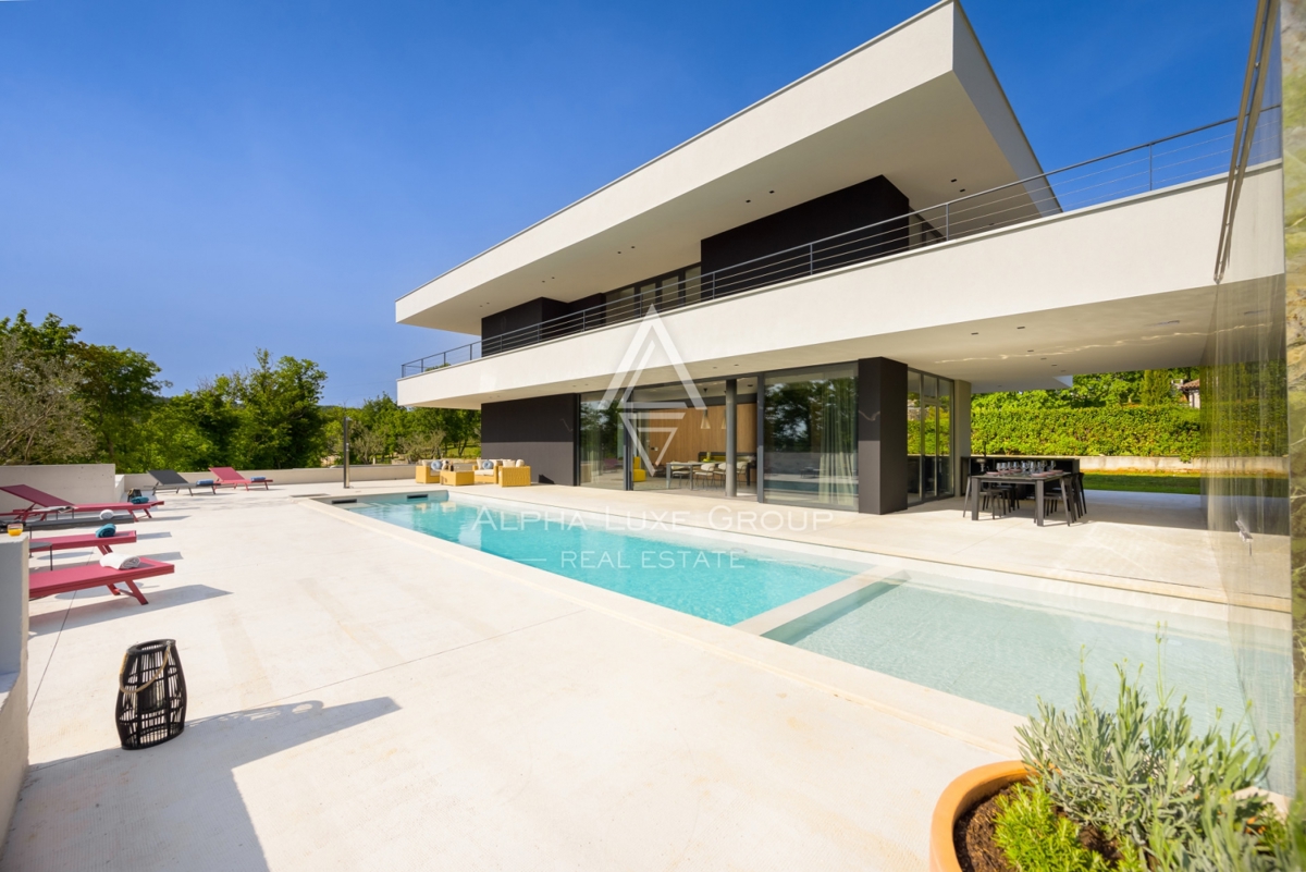 Istria, Grisignana: Villa di lusso con piscina