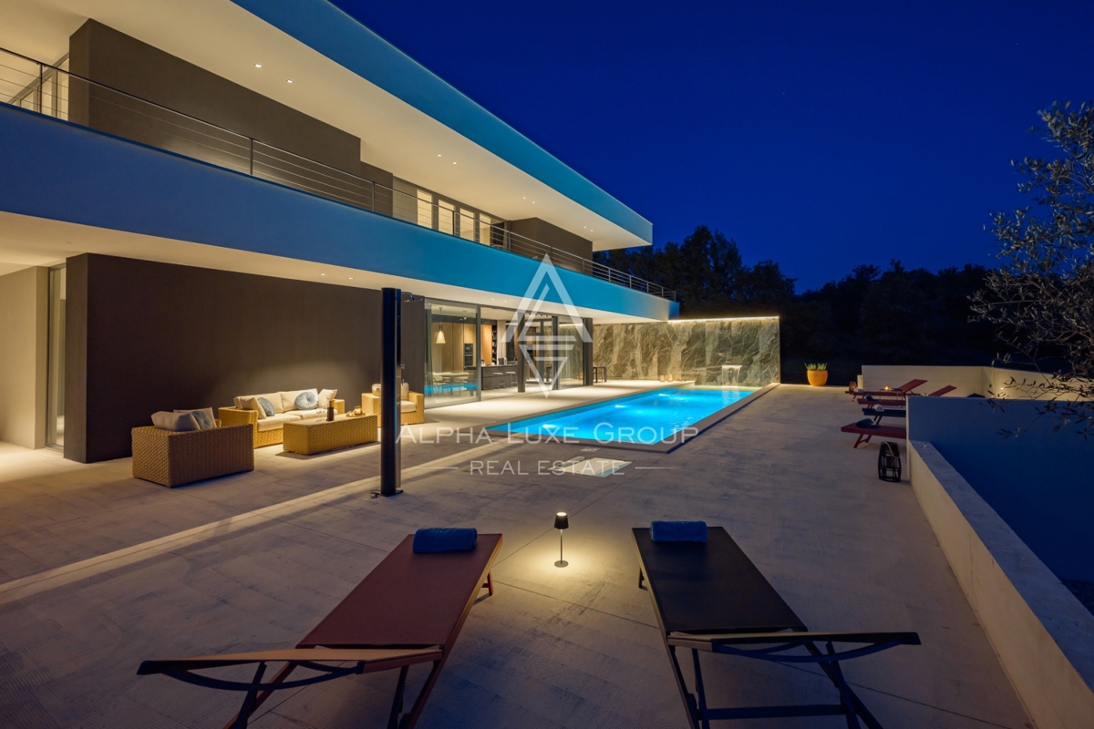 Istria, Grisignana: Villa di lusso con piscina