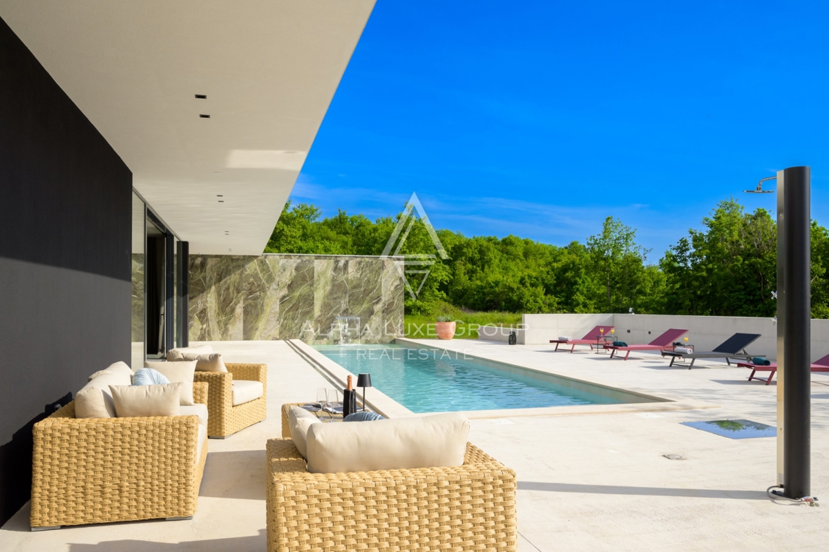 Istria, Grisignana: Villa di lusso con piscina