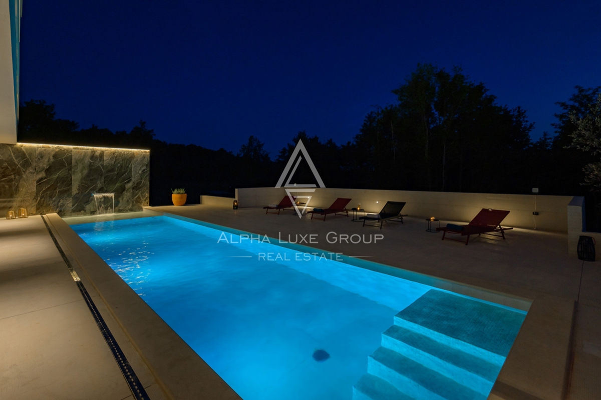 Istria, Grisignana: Villa di lusso con piscina