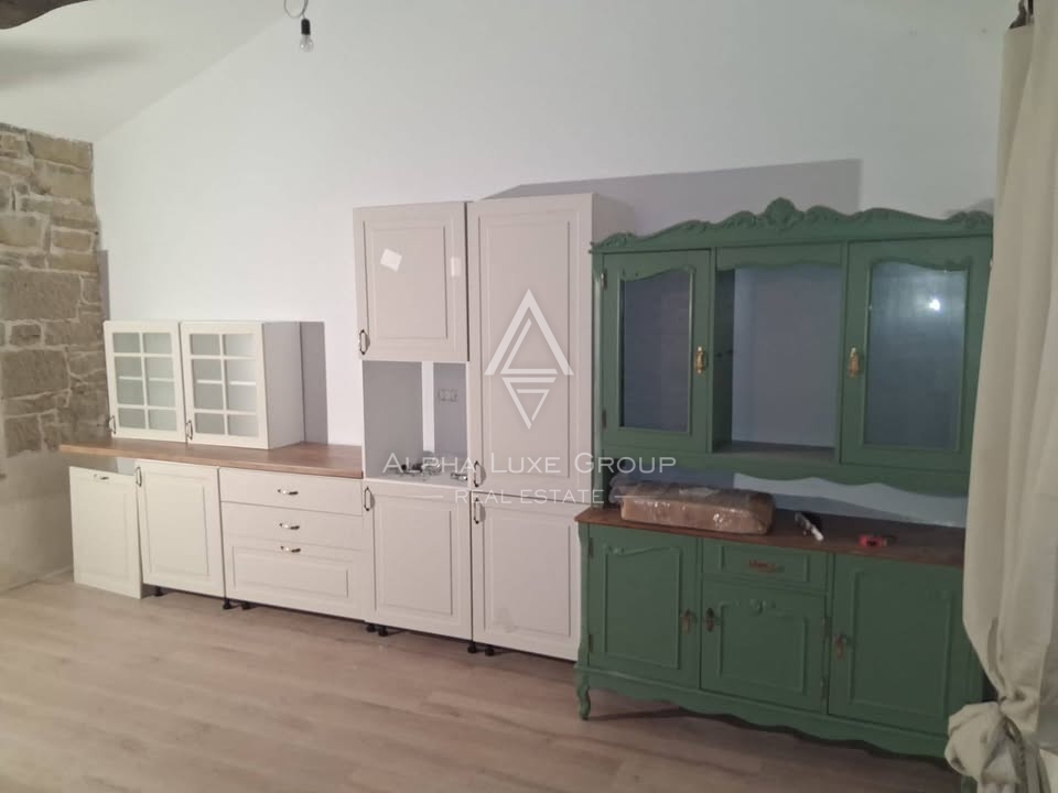 Istria, Sovinjak – casa in pietra ristrutturata, cortile