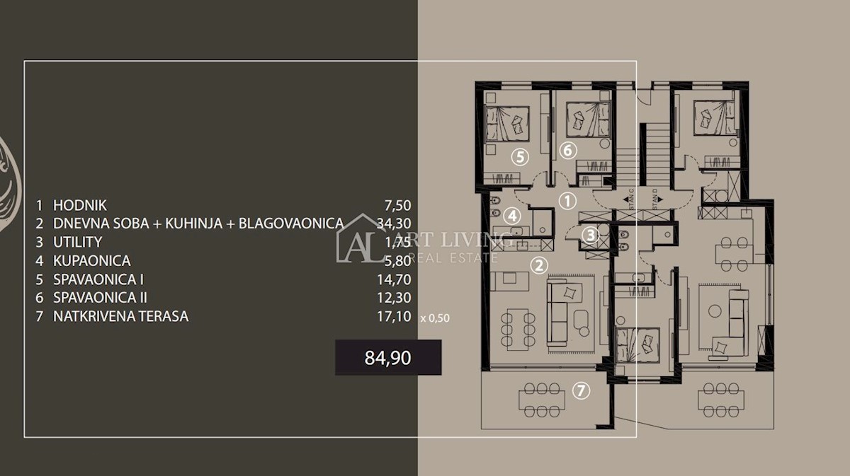 UMAGO - DINTORNI - NUOVA COSTRUZIONE - Moderno appartamento al 1° piano