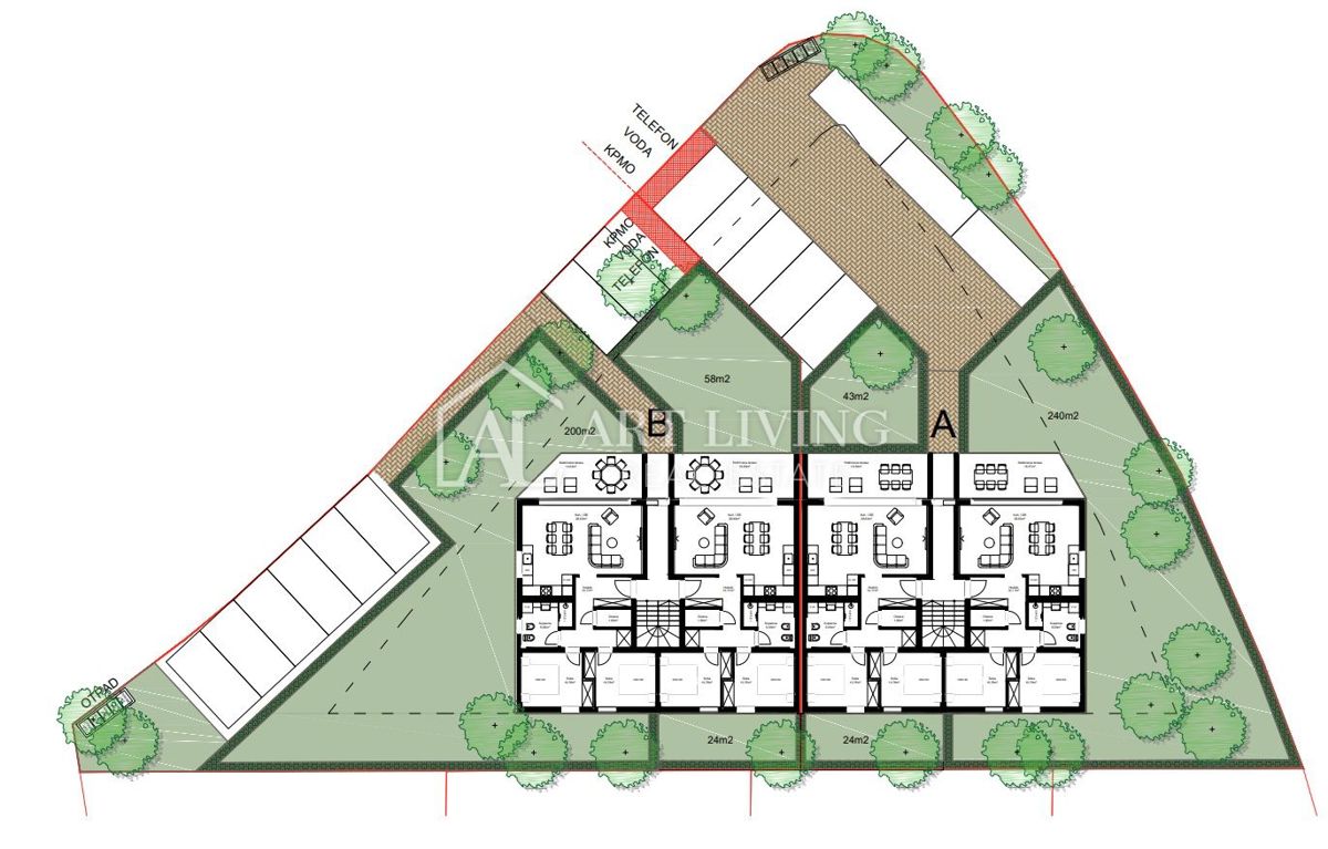 Istria, Parenzo, dintorni - moderno appartamento al 1° PIANO in un nuovo edificio