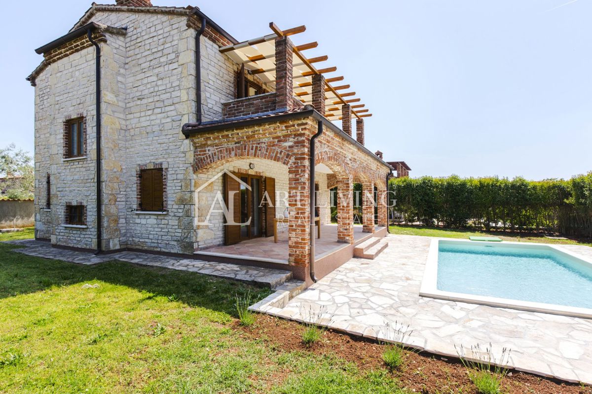 Istria, Dignano - dintorni, Villa in pietra con piscina nel dell'Istria centrale