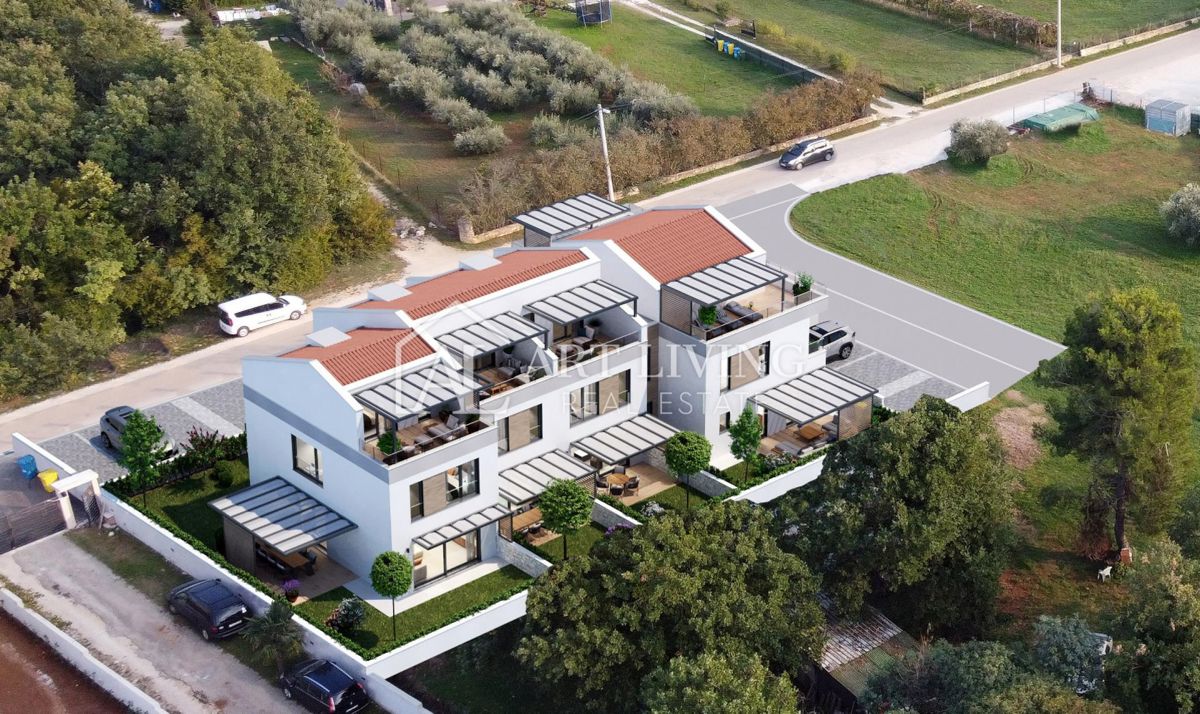 Istria, Parenzo - moderna casa a schiera in una posizione tranquilla e bella - NUOVA COSTRUZIONE!!