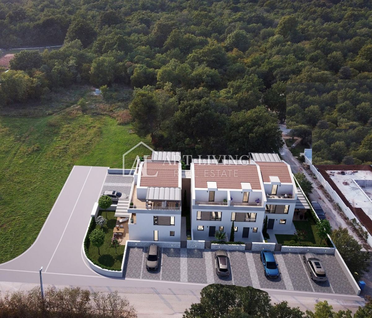 Istria, Parenzo - moderna casa a schiera in una posizione tranquilla e bella - NUOVA COSTRUZIONE!!