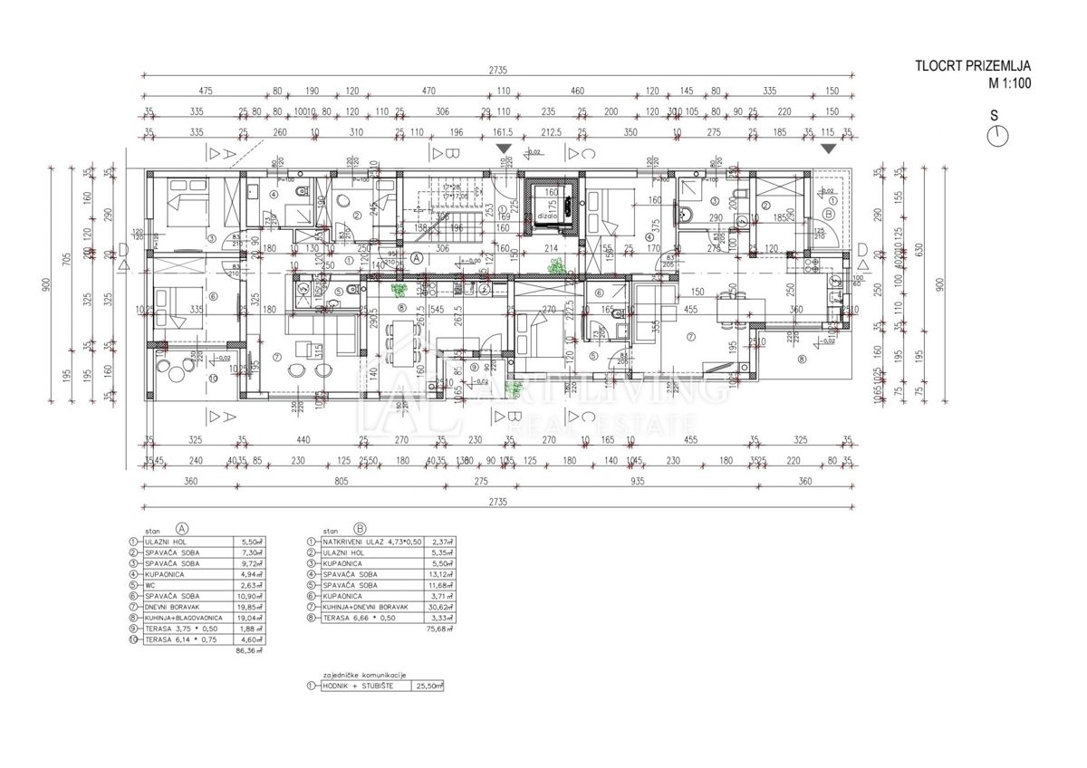 Istria, dintorni di Parenzo – Appartamento con due camere al piano terra con ampio giardino – NUOVA