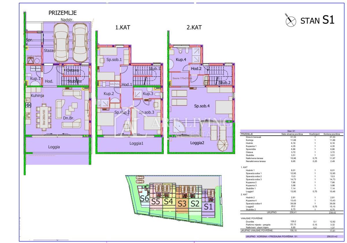 Umago, dintorni – Villa di lusso a schiera – nuova costruzione esclusiva, a 180 m dal mare