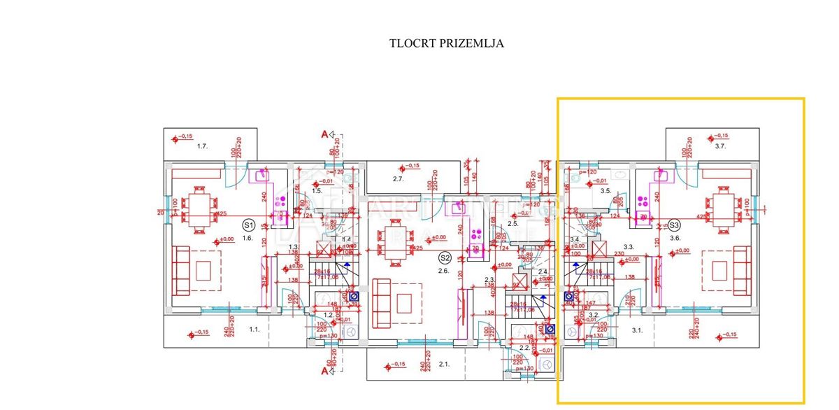 Buje, Kaštel – Triplex con piscina in posizione tranquilla e bella – NUOVA COSTRUZIONE