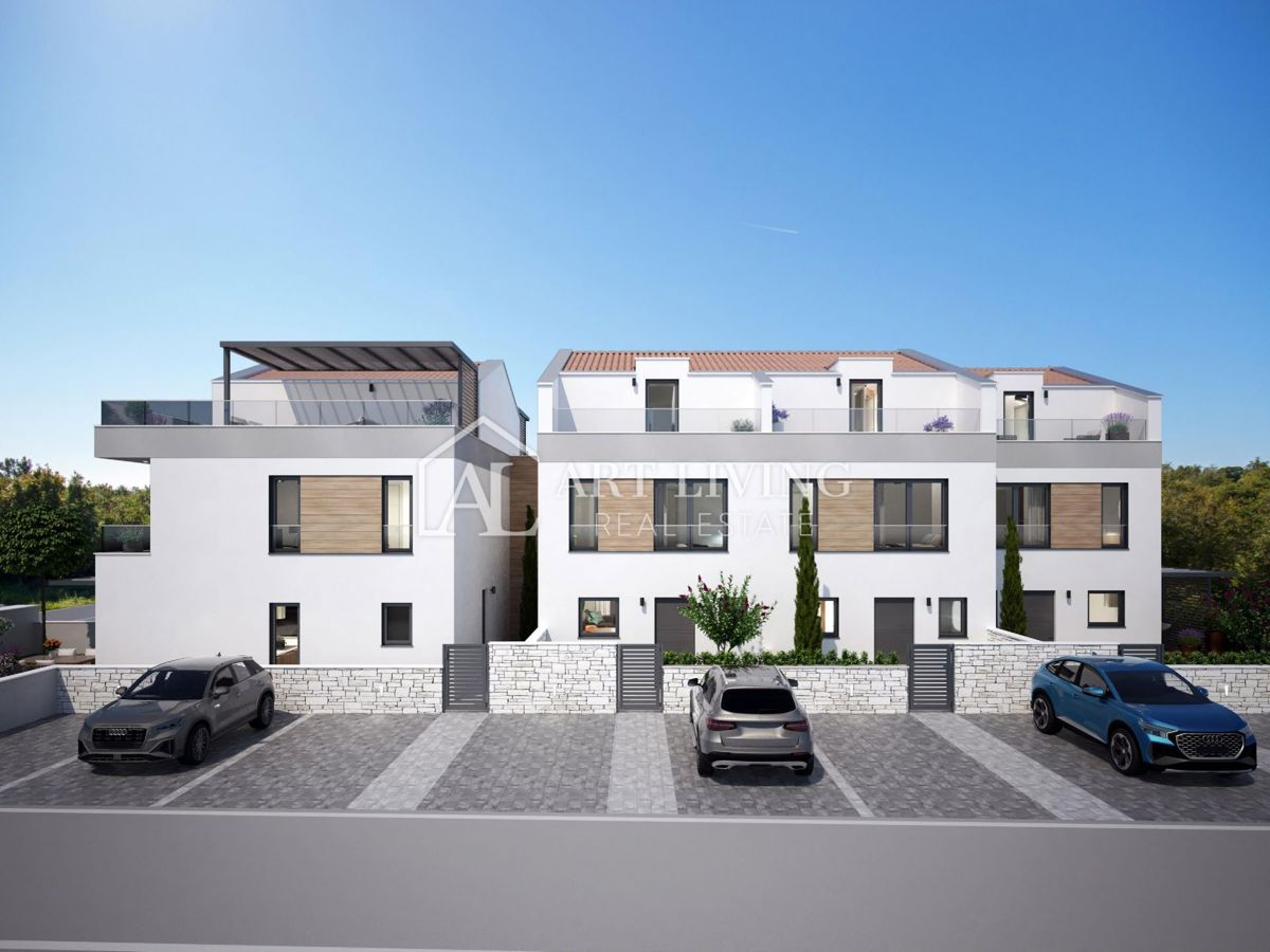 Istria, Parenzo - moderna casa a schiera in TOP!! posizione - NUOVA COSTRUZIONE!