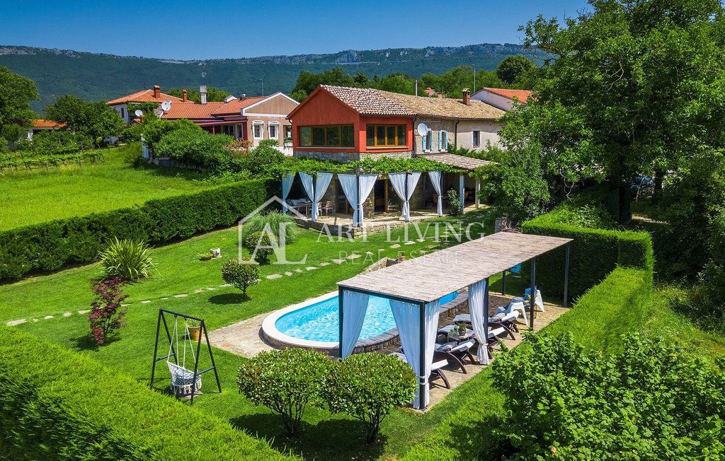 Istria, Buzet - affascinante villa rustica nel cuore dell'Istria
