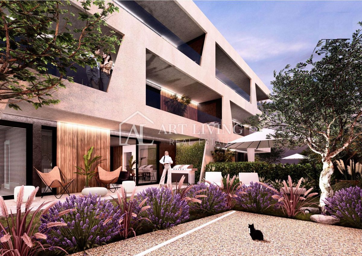 Istria, Umago, dintorni - moderno appartamento al piano terra con ampio giardino - NUOVA COSTRUZIONE