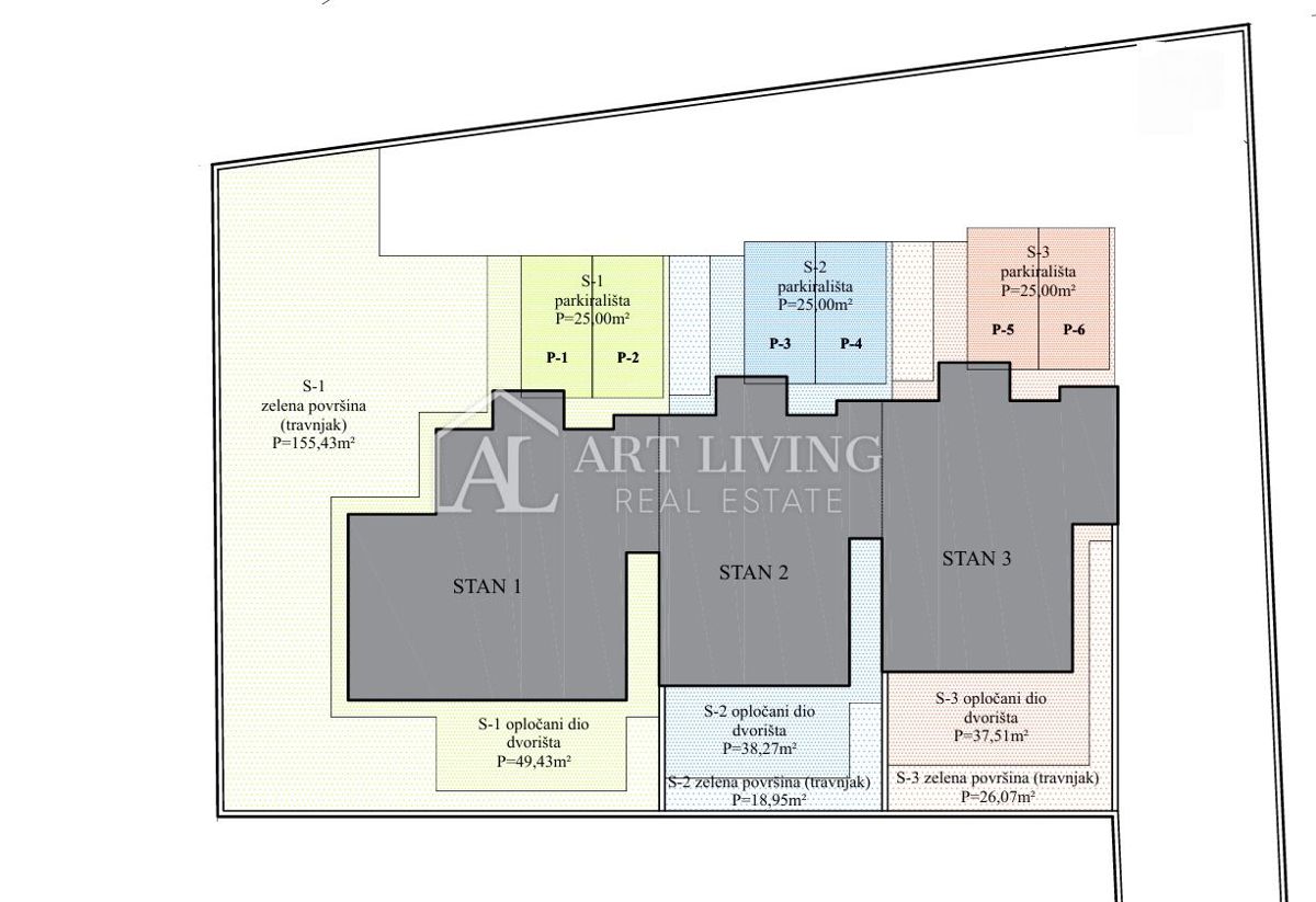 Istria, Umago, dintorni – Casa a schiera in posizione TOP – NUOVA COSTRUZIONE